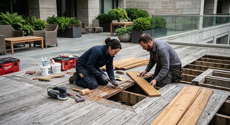 Commercial Deck Repair in Seattle, WA