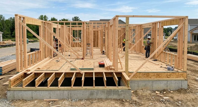 Construction Framing in Conroe, TX