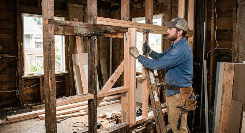 Floor Framing Repair in Kansas City, KS