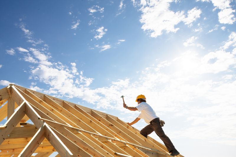 Hip Roof Framing in Conroe, TX