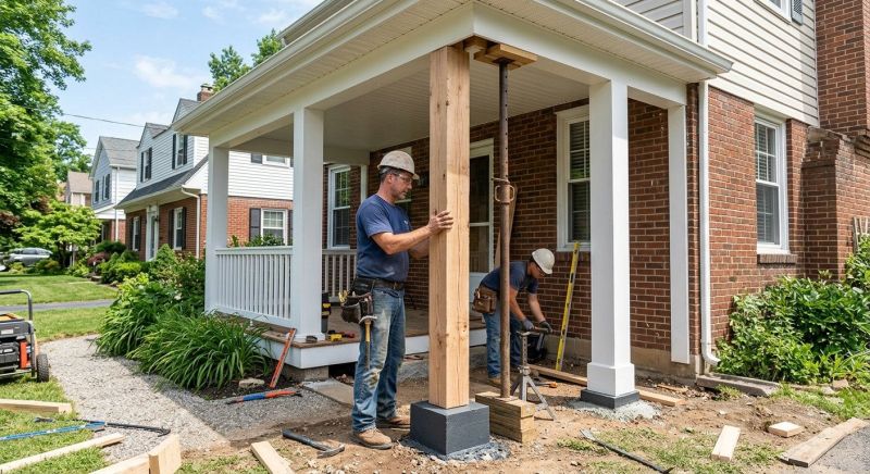 Support Column Replacement in Kansas City, KS
