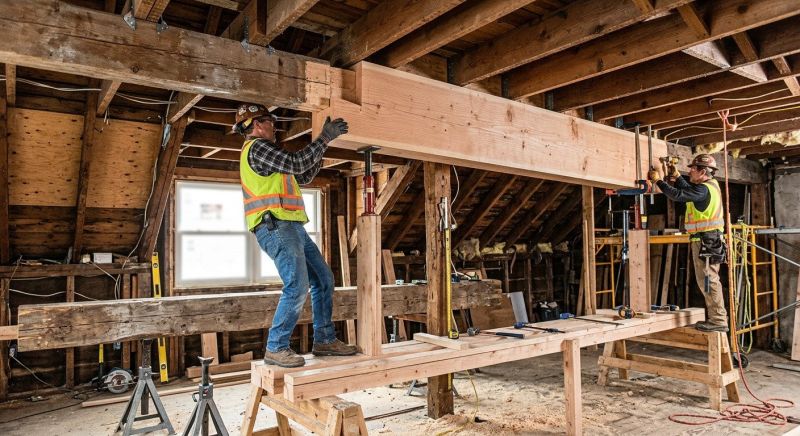 Wood Beam Repair in Wilmington, NC