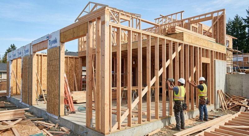 Wood Framing Construction in Conroe, TX