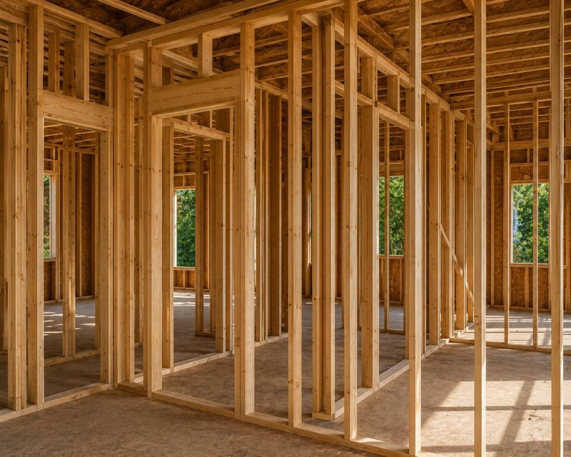 Wood Framing Construction in Conroe, TX